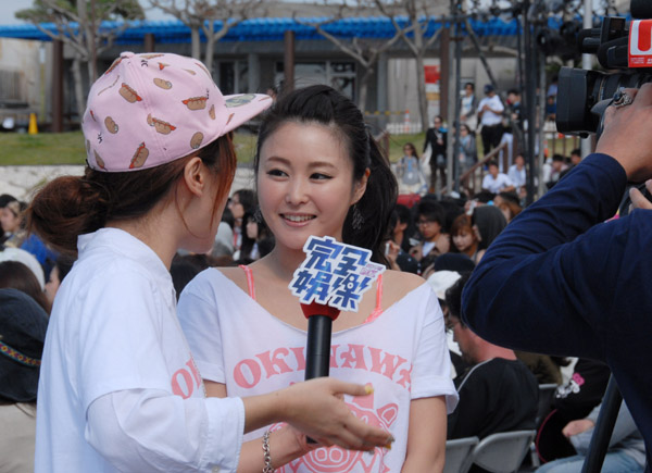 长年在台湾演艺圈打拼的日本艺人佐藤麻衣五度担任电影节主持人