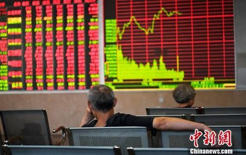 资料图:成都某证券营业部内的股民关注大盘走势。中新社记者
